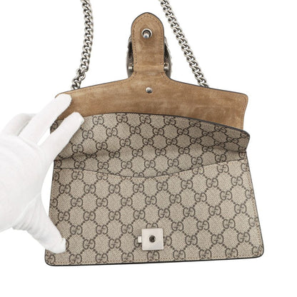 Gucci Shoulder Bag Dionysus GG Supreme Suede — view 6