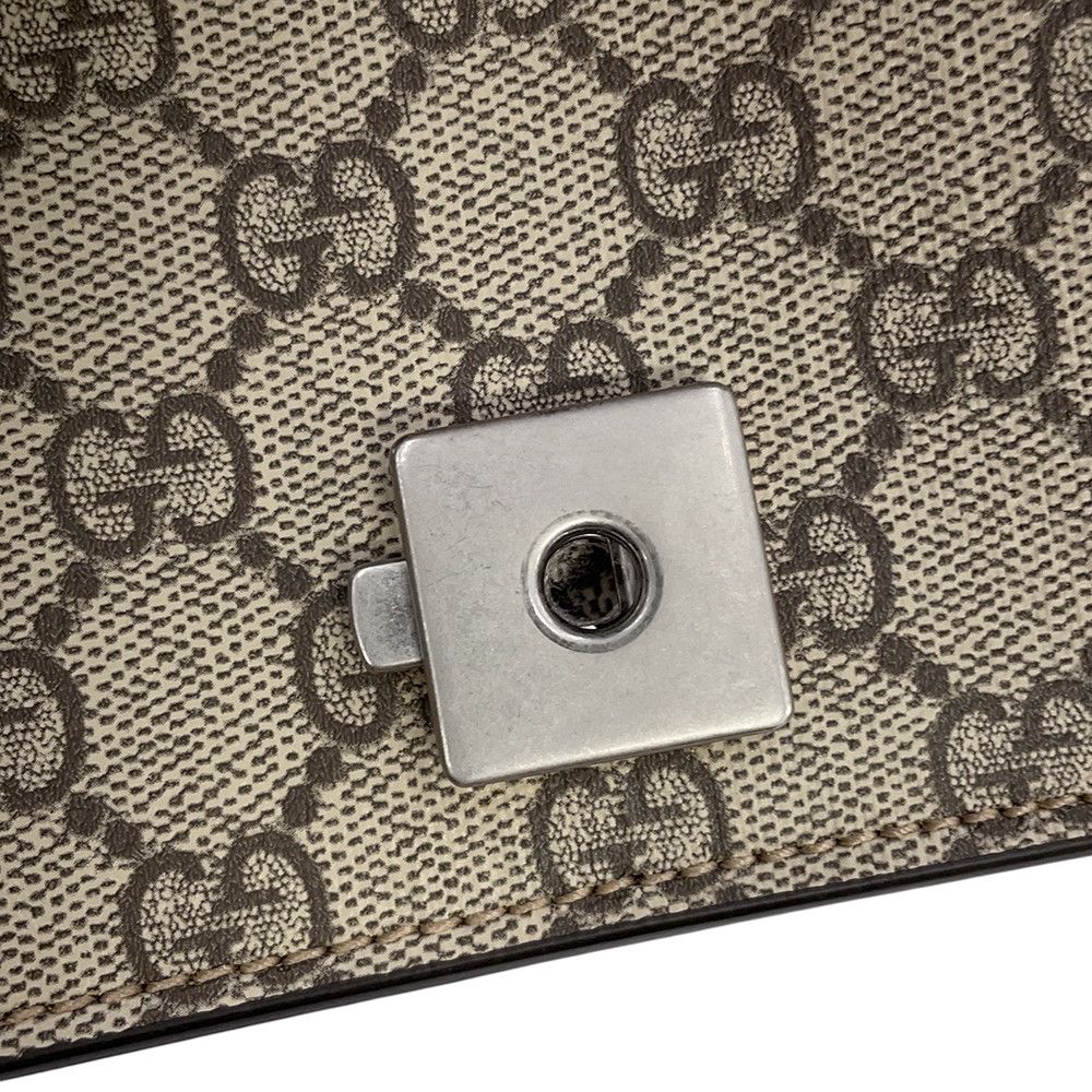 Gucci Shoulder Bag Dionysus GG Supreme Suede — view 9