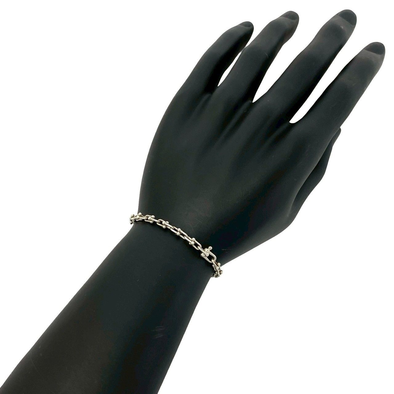 Tiffany & Co Box Microlink Bracelet 925 Sterling Silver — view 2