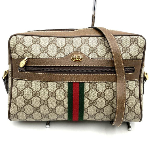 Gucci 001 GG Supreme Sherry Shoulder Bag Vintage