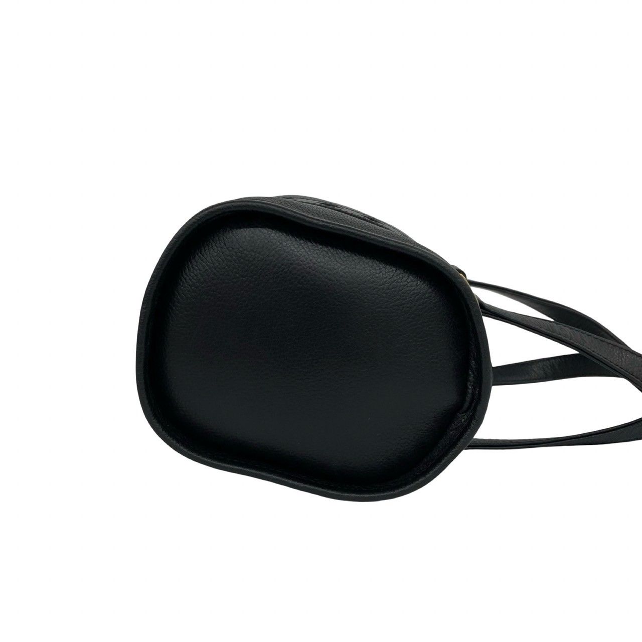 Saint Laurent Yves Vintage Cutout Leather Mini Boston Bag Black — view 6