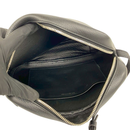 Balenciaga Everyday Camera Bag Logo Leather Mini Pochette Black — view 9