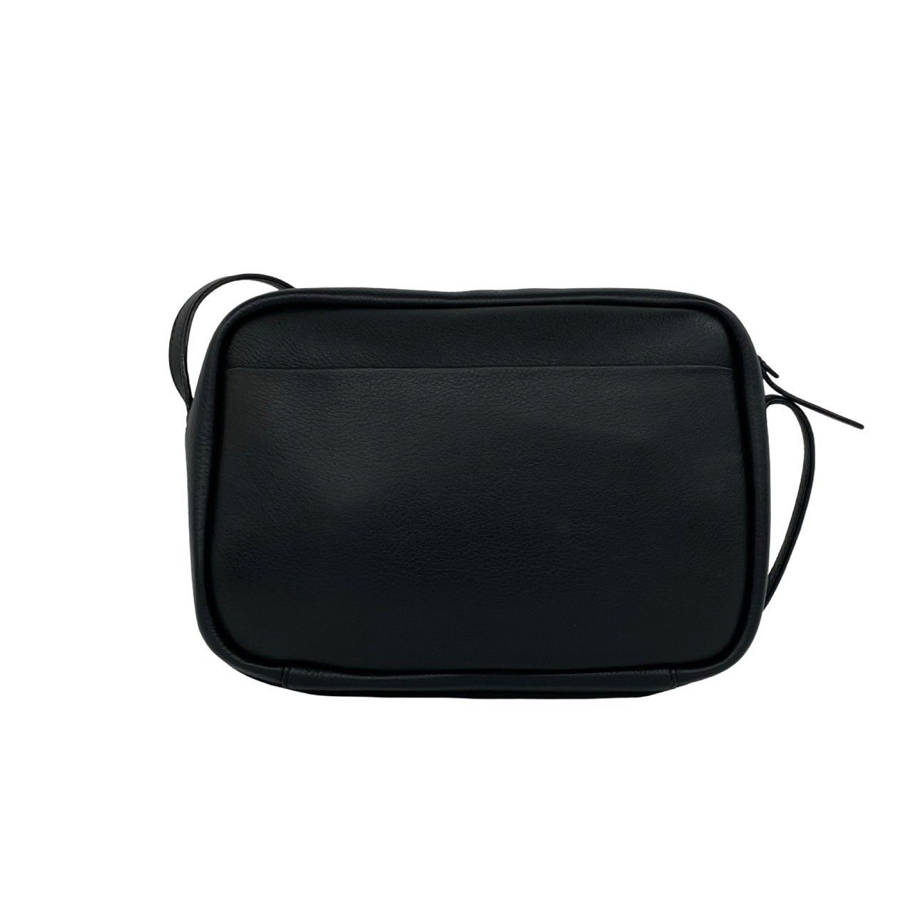 Balenciaga Everyday Camera Bag Logo Leather Mini Pochette Black — view 3
