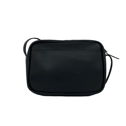 Balenciaga Everyday Camera Bag Logo Leather Mini Pochette Black — view 3