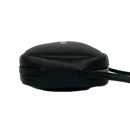 Balenciaga Everyday Camera Bag Logo Leather Mini Pochette Black — view 6