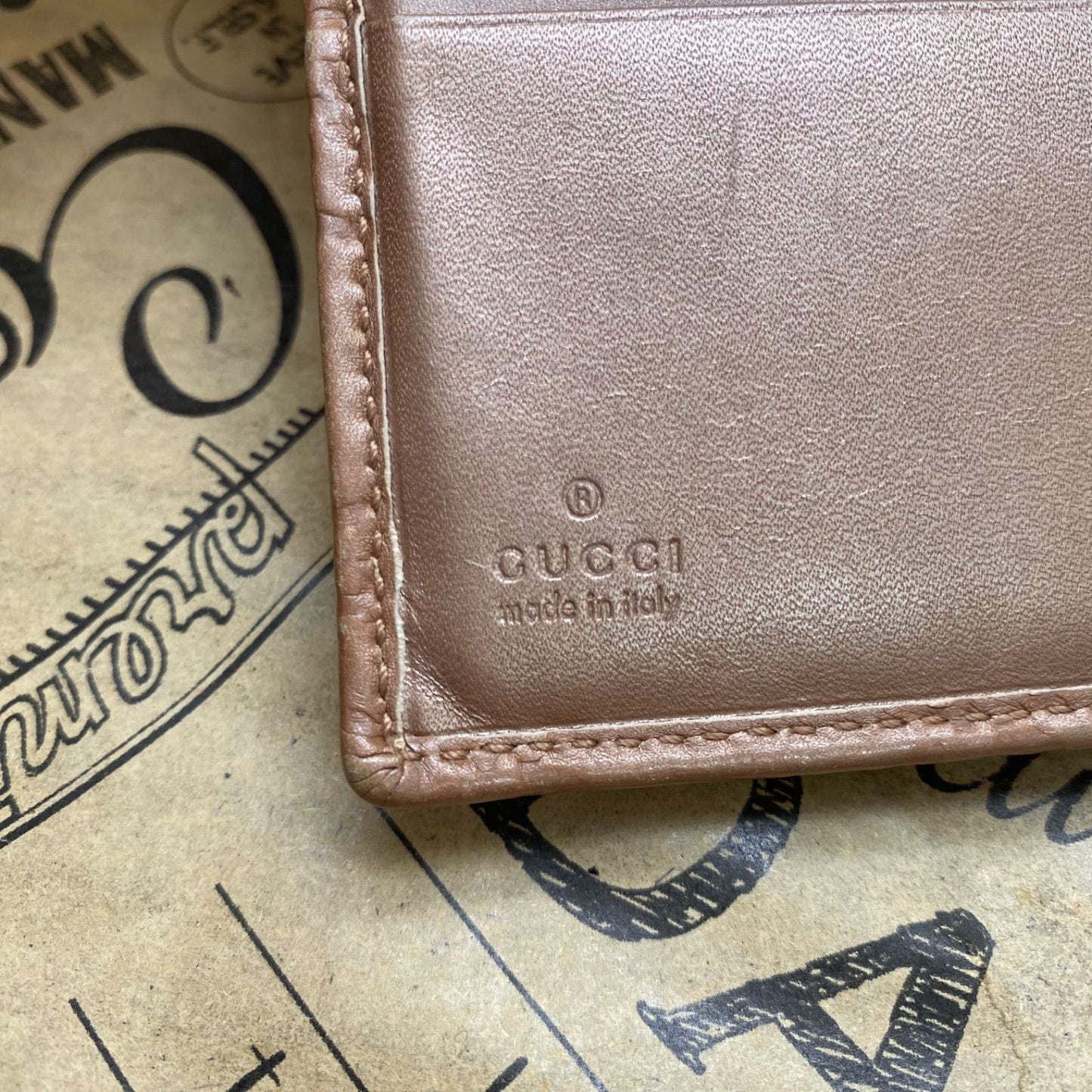 Gucci Bifold Wallet Compact GG Leather Bree — view 5