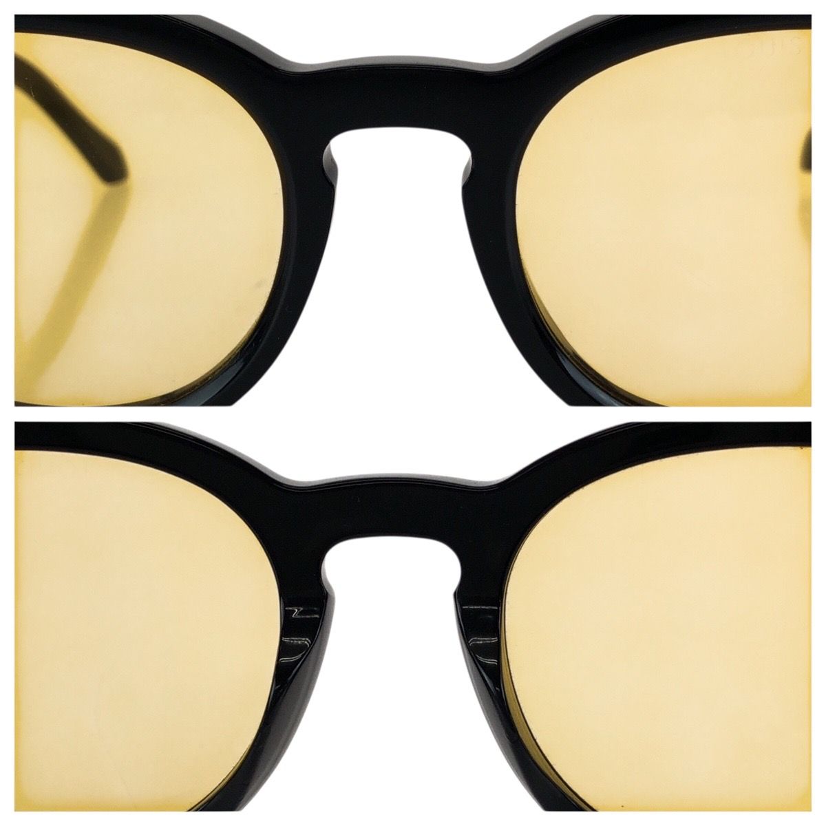 Louis Vuitton LV Escape Round Black Yellow Silver Acetate Metal Sunglasses — view 5