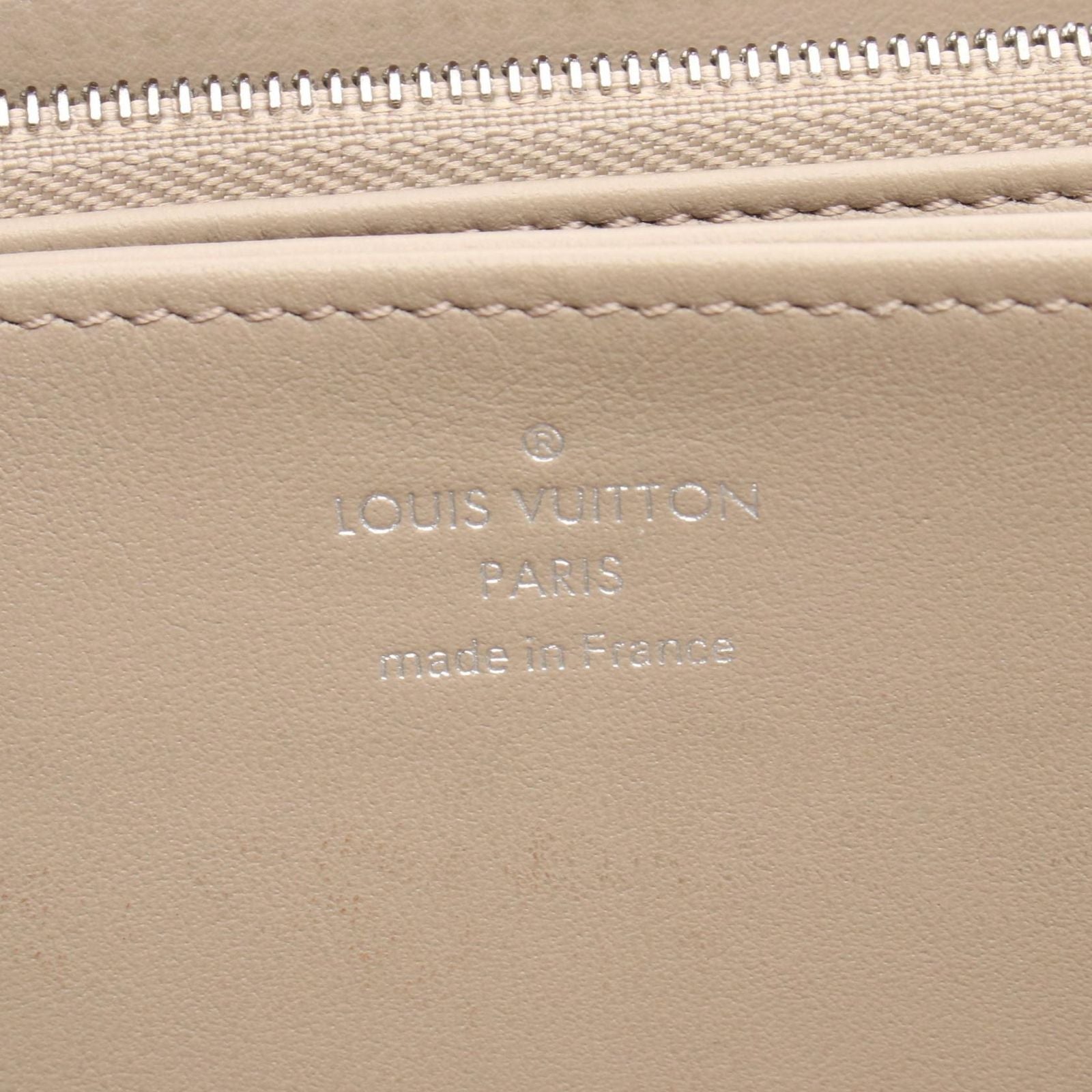 Louis Vuitton Round Wallet Zippy Galle Leather — view 4