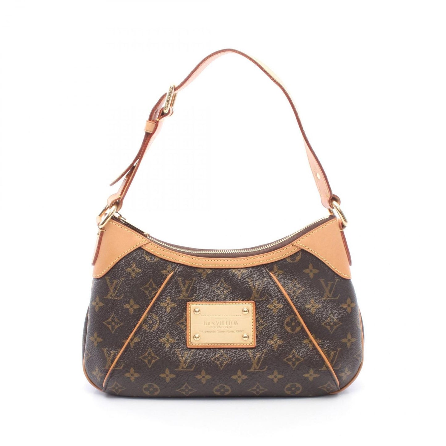 Louis Vuitton Shoulder Bag Thames GM Canvas Leather PM