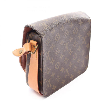 Louis Vuitton Shoulder Bag Cart Ciel MM Canvas Leather — view 2