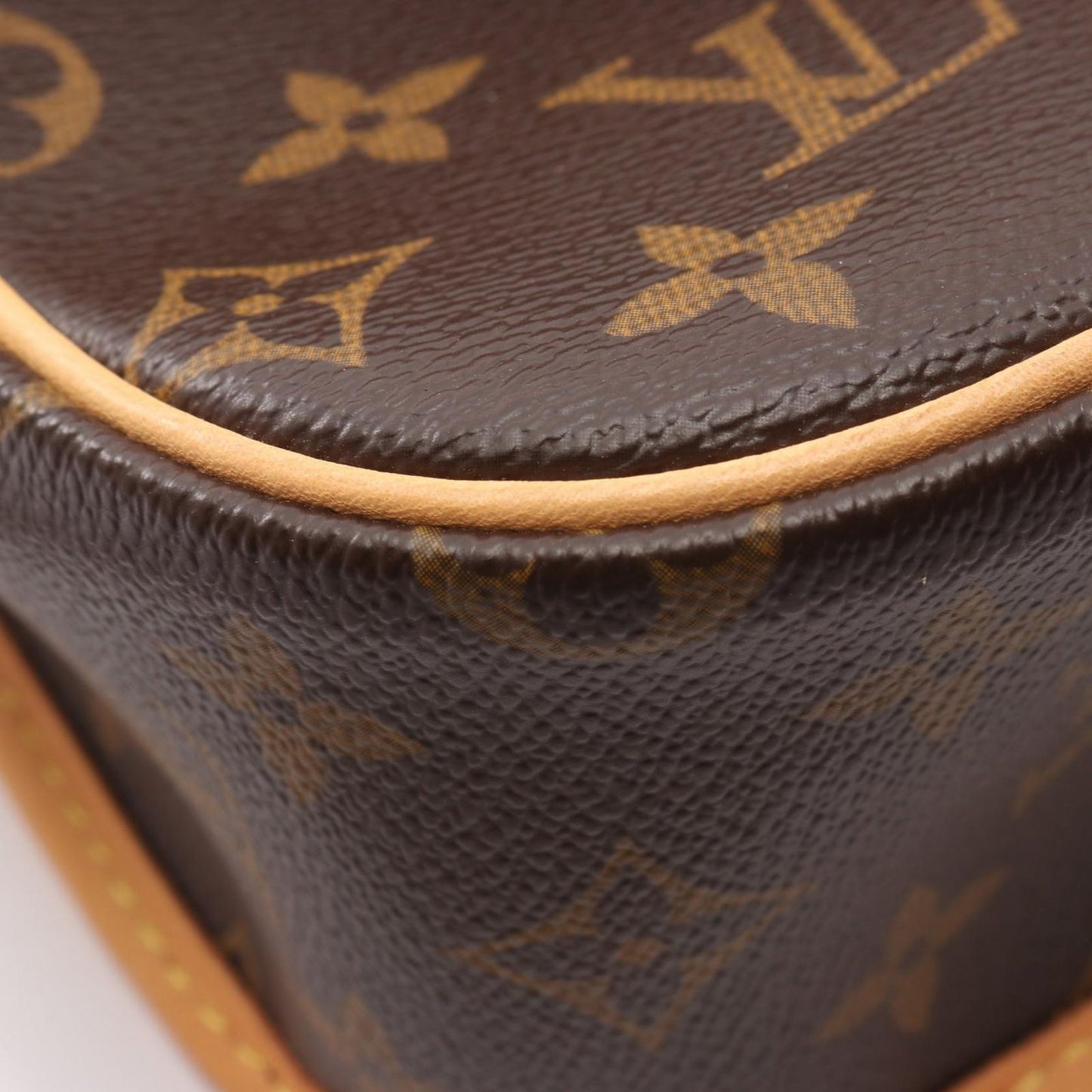 Louis Vuitton Shoulder Bag Sologne Canvas Leather — view 8