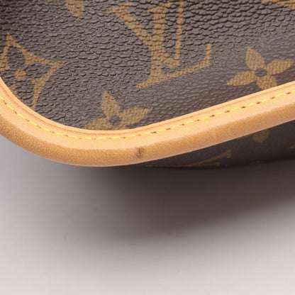 Louis Vuitton Shoulder Bag Sologne Canvas Leather — view 6