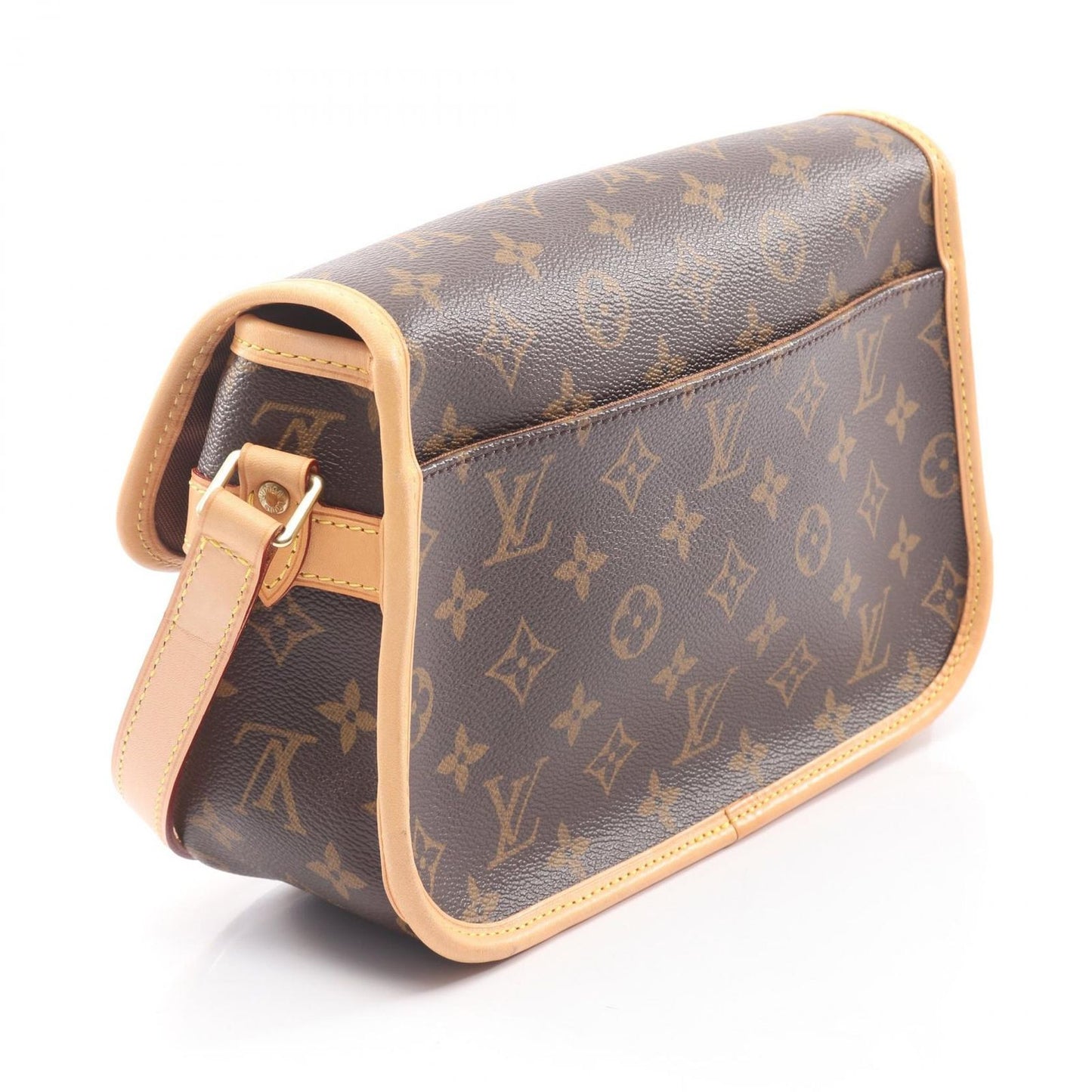Louis Vuitton Shoulder Bag Sologne Canvas Leather — view 2