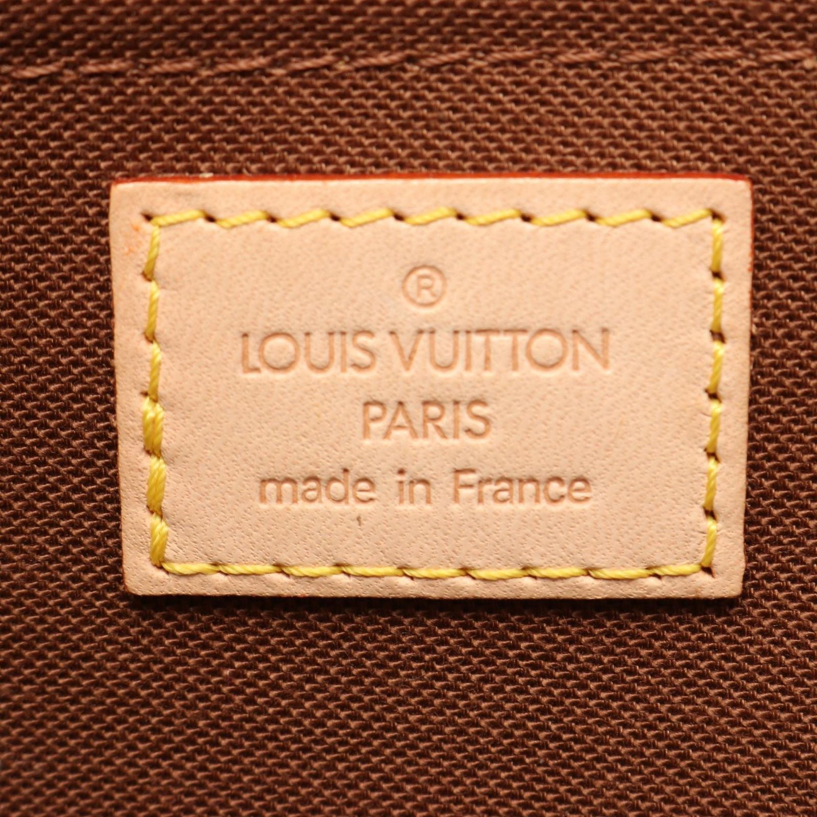 Louis Vuitton Shoulder Bag Sologne Canvas Leather — view 4