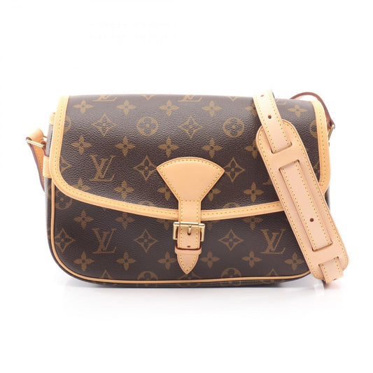 Louis Vuitton Shoulder Bag Sologne Canvas Leather