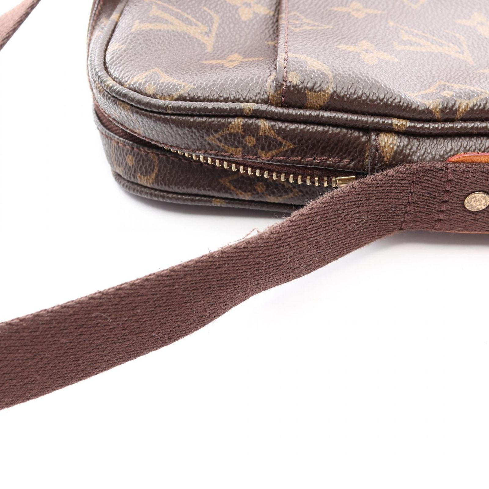Louis Vuitton Shoulder Bag Trotteur Boble Canvas Leather — view 9
