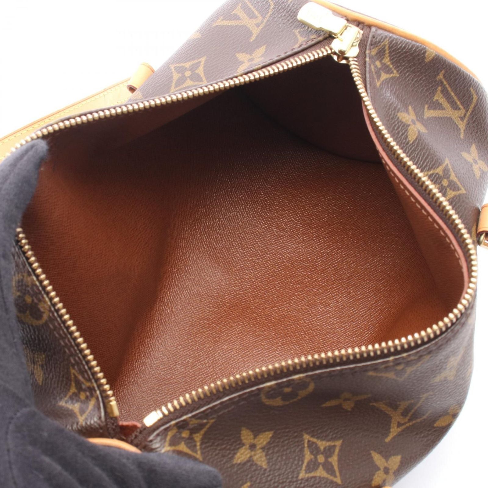Louis Vuitton Handbag Papillon 26 Canvas Leather PM — view 3