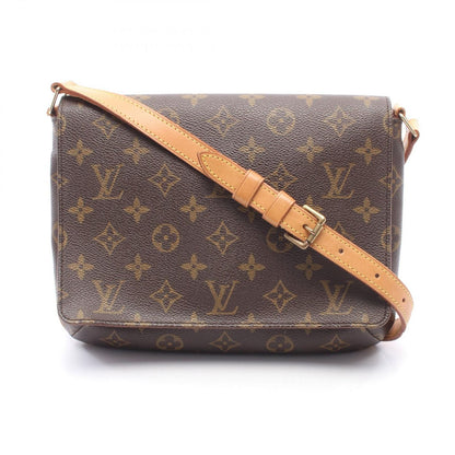 Louis Vuitton Shoulder Bag Musette Tango Short Strap Canvas Leather