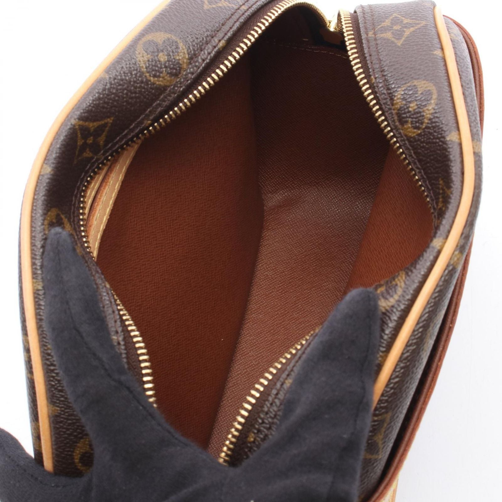 Louis Vuitton Shoulder Bag Blois Canvas Leather — view 3