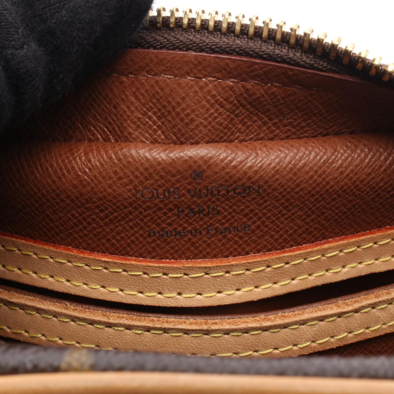 Louis Vuitton Shoulder Bag Blois Canvas Leather — view 4