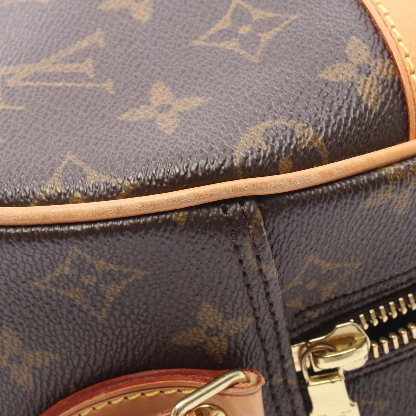 Louis Vuitton Shoulder Bag Blois Canvas Leather — view 8