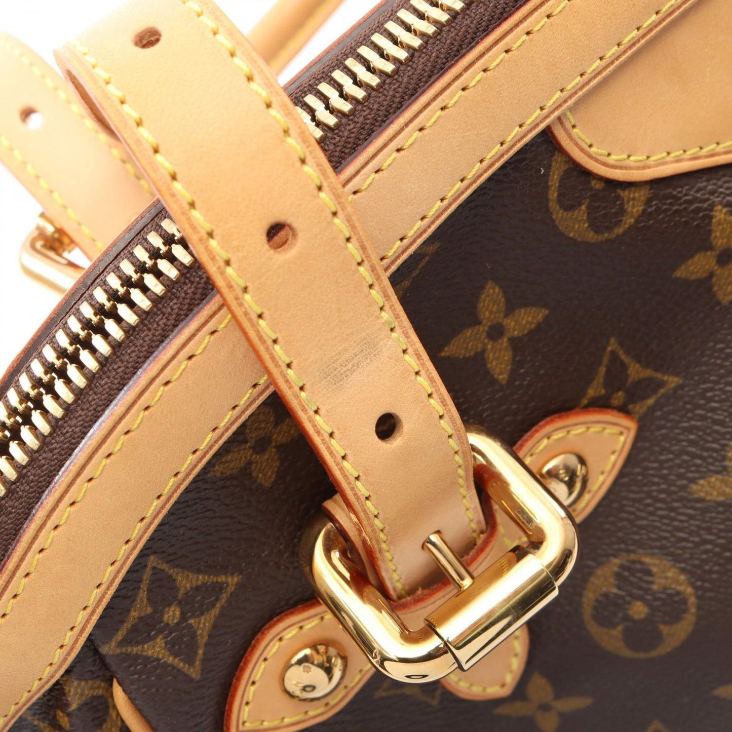 Louis Vuitton Handbag Tivoli GM Canvas Leather — view 8