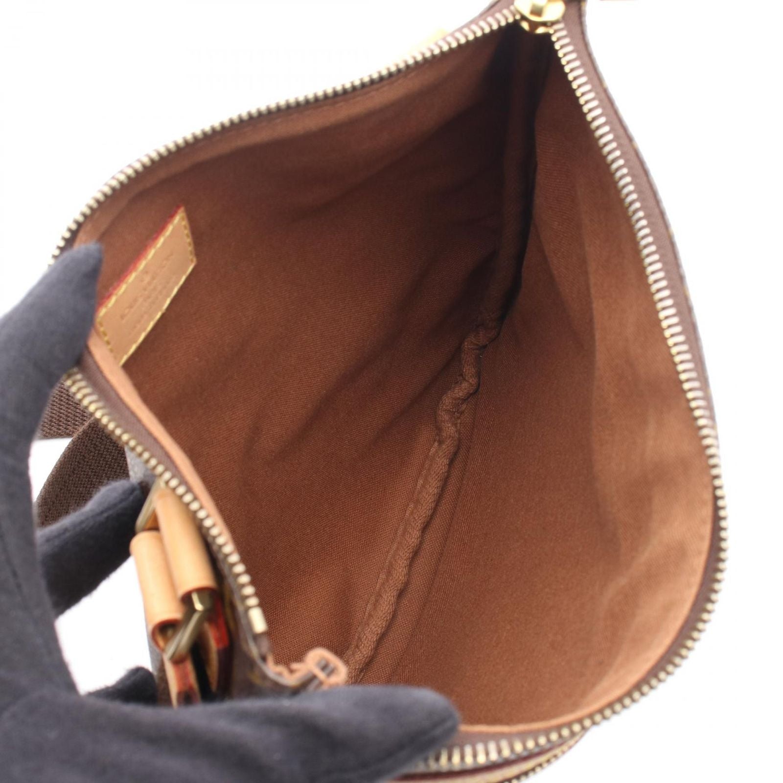 Louis Vuitton Shoulder Bag Pochette Canvas Leather Bosford — view 3