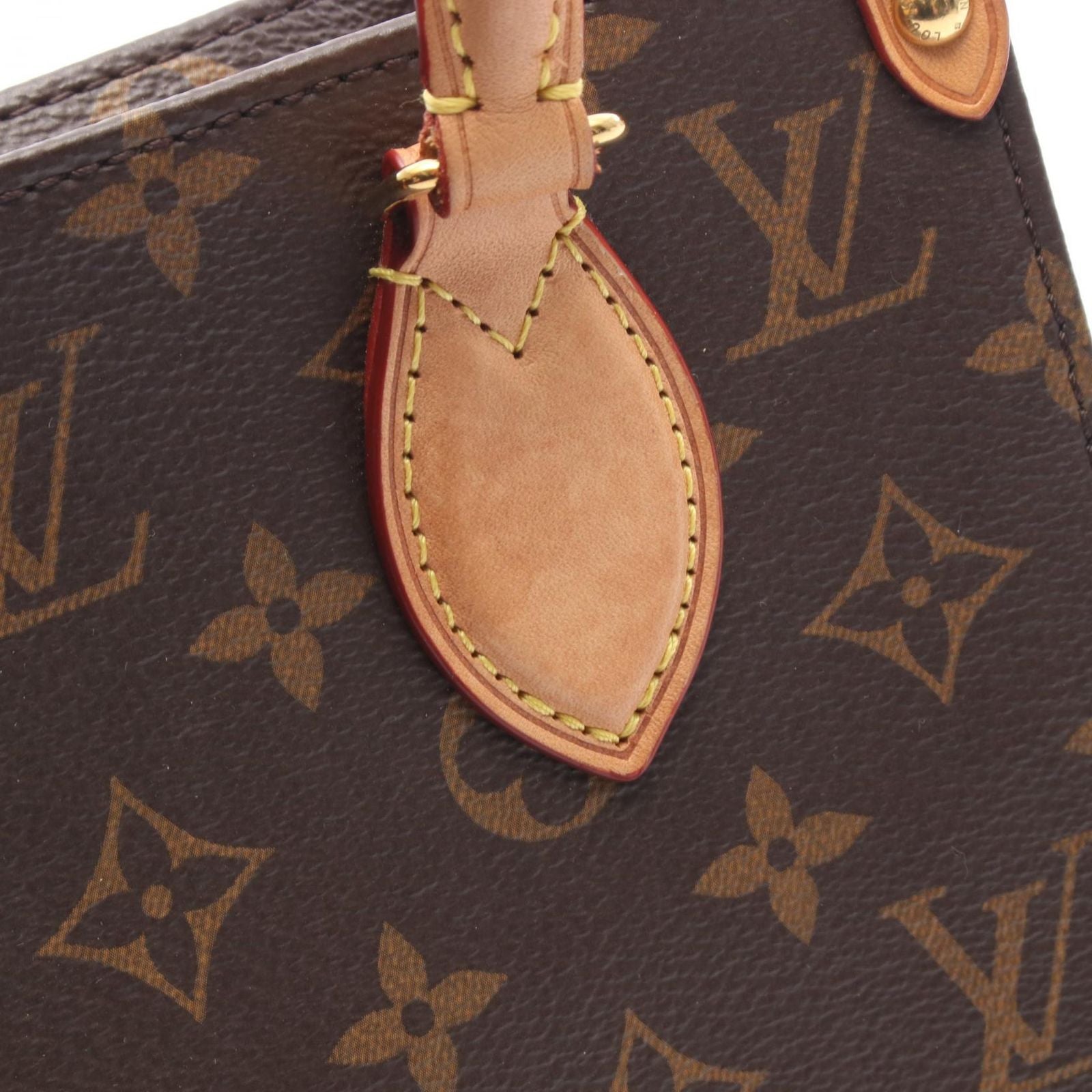 Louis Vuitton Handbag Sac Plat BB 2-Way Canvas Leather Sac Pla BB — view 7