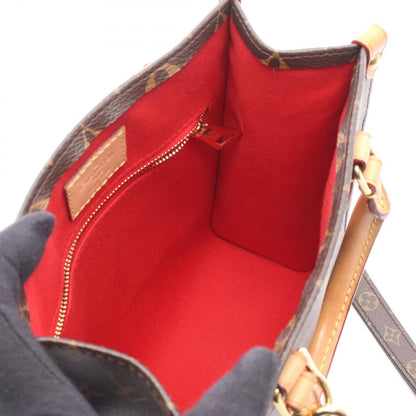 Louis Vuitton Handbag Sac Plat BB 2-Way Canvas Leather Sac Pla BB — view 3