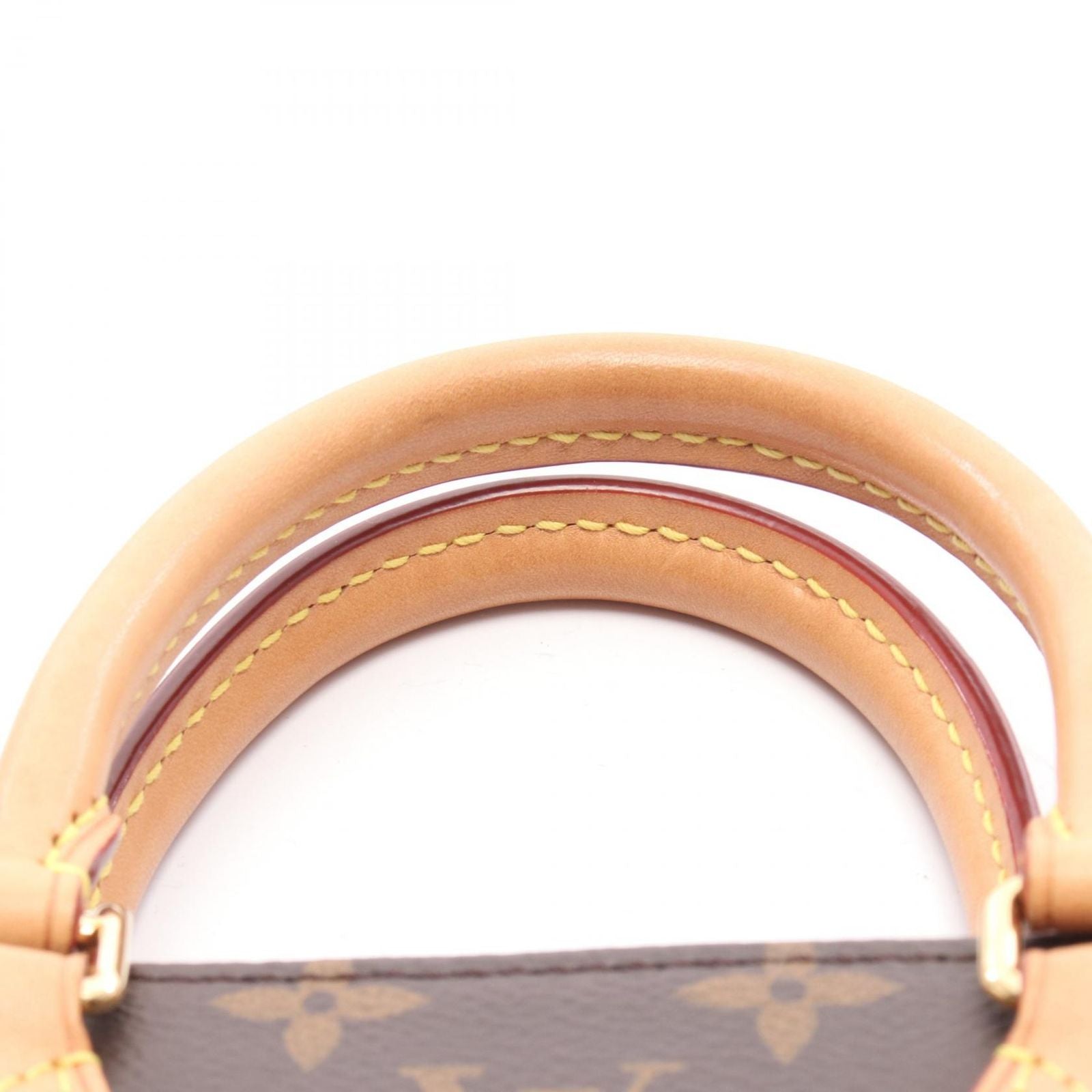 Louis Vuitton Handbag Sac Plat BB 2-Way Canvas Leather Sac Pla BB — view 5