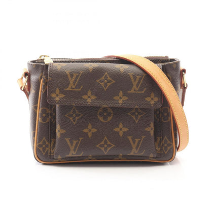 Louis Vuitton Shoulder Bag Viva City PM Canvas Leather