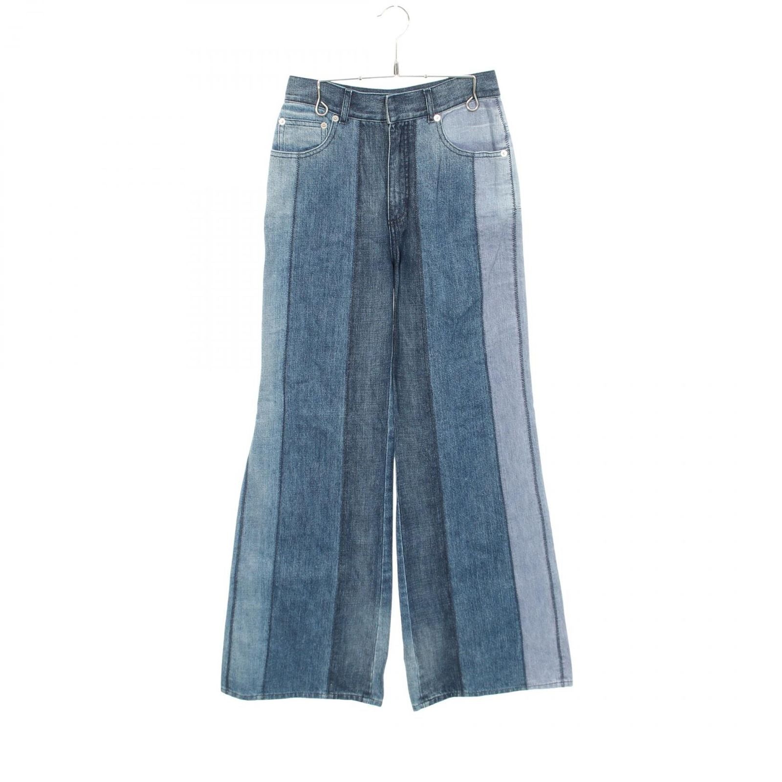 Dior Denim Pants Wide Cotton
