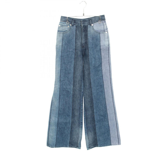Dior Denim Pants Wide Cotton