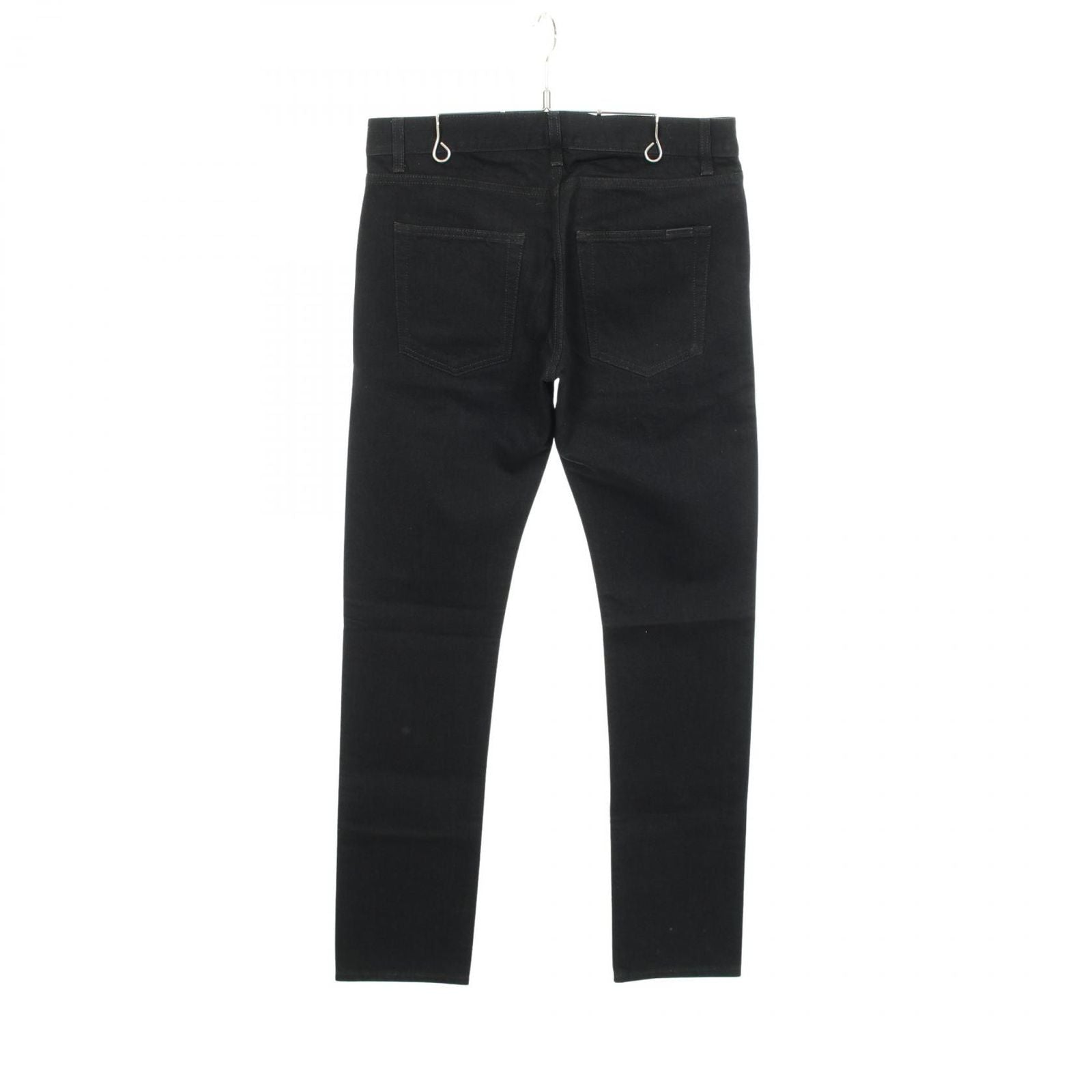 Saint Laurent Paris Denim Pants Straight Cotton — view 2