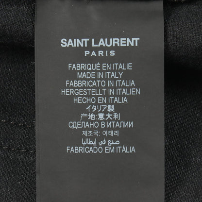 Saint Laurent Paris Denim Pants Straight Cotton — view 5