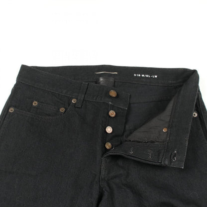 Saint Laurent Paris Denim Pants Straight Cotton — view 6