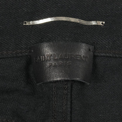 Saint Laurent Paris Denim Pants Straight Cotton — view 3