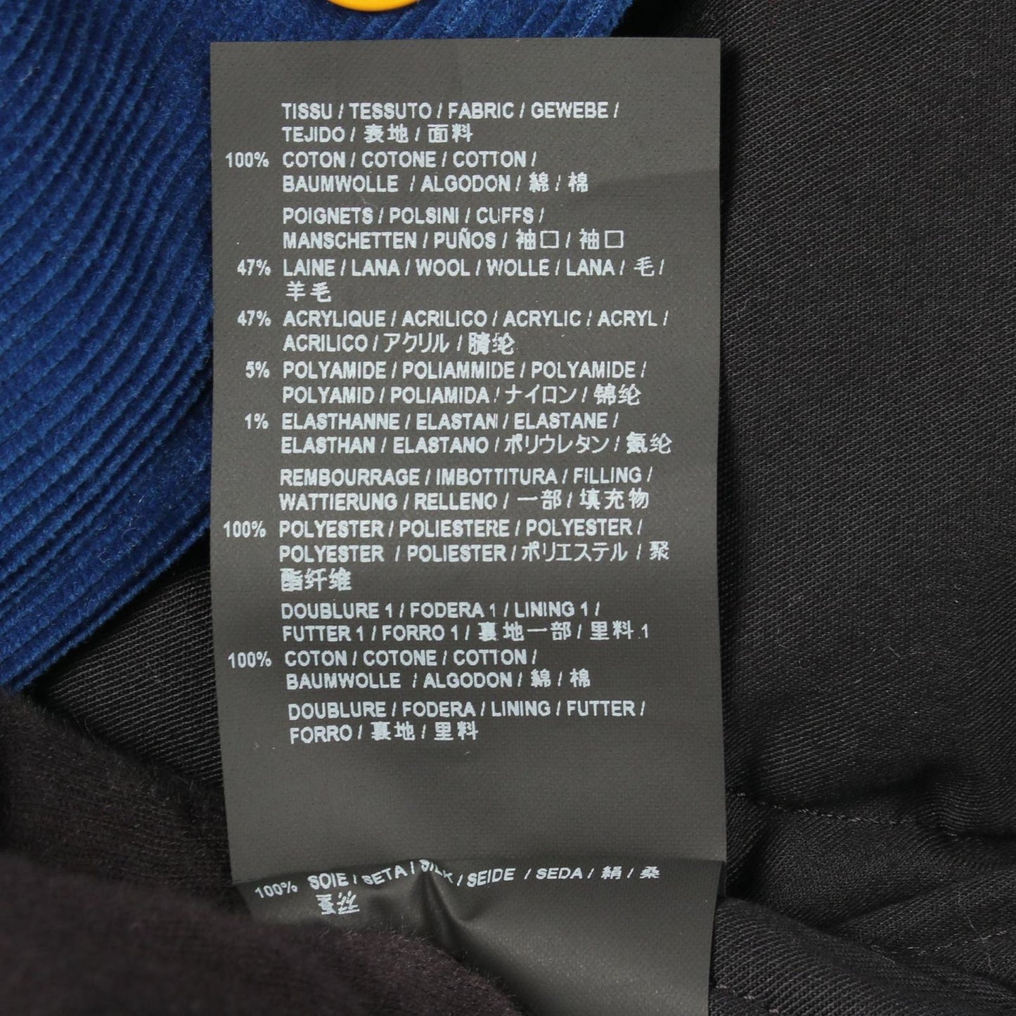 Saint Laurent Paris Corduroy Jacket Teddy — view 5