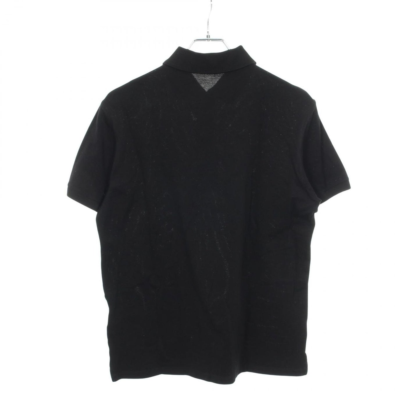 Louis Vuitton Polo Shirt LV Circle Logo Embroidery Short Sleeve Black Cotton — view 2