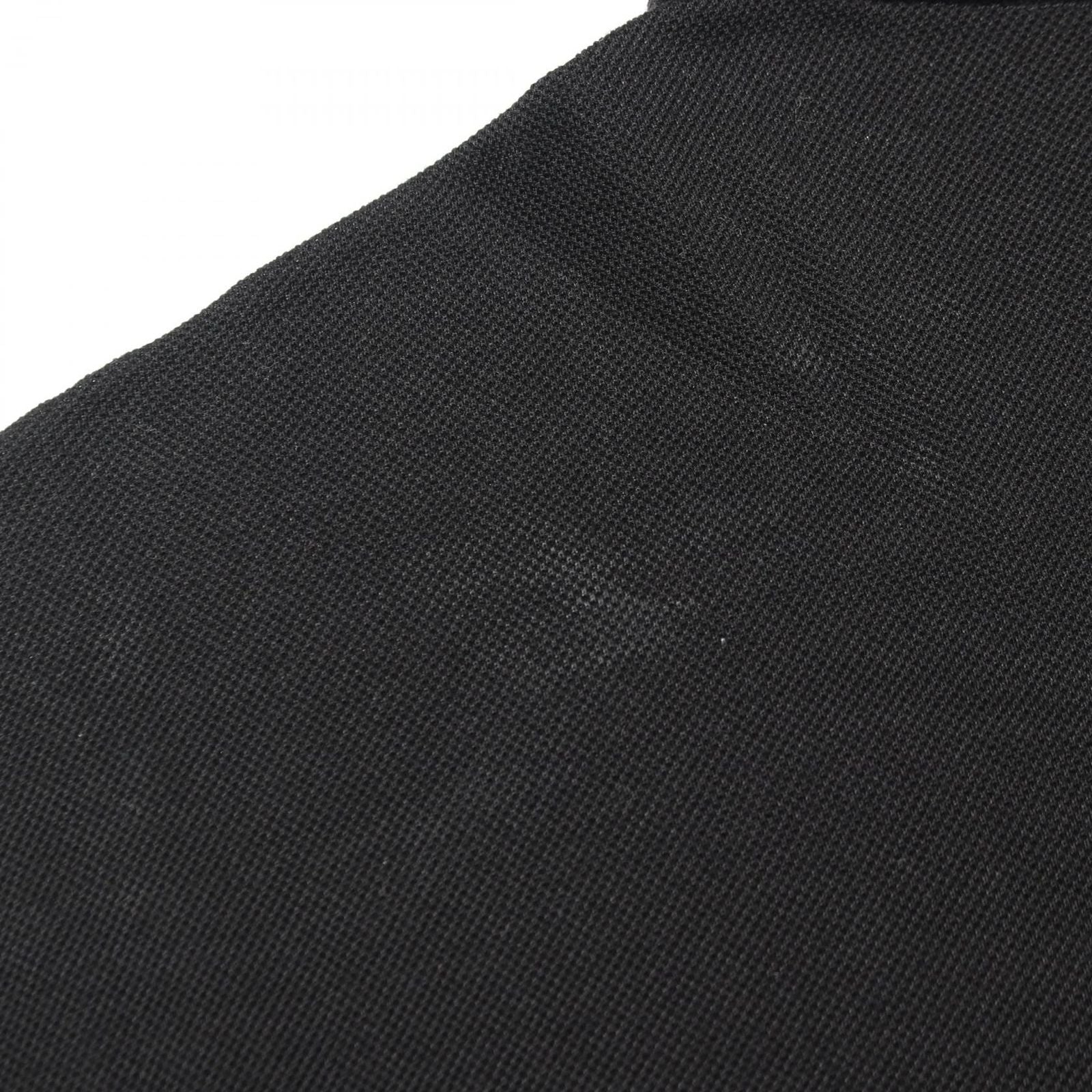 Louis Vuitton Polo Shirt LV Circle Logo Embroidery Short Sleeve Black Cotton — view 8