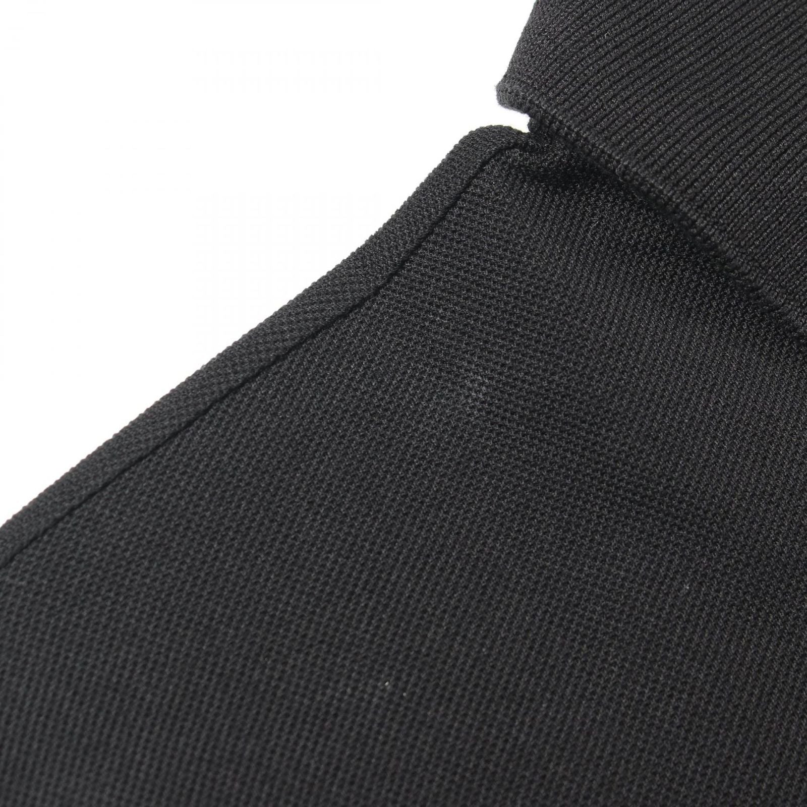 Louis Vuitton Polo Shirt LV Circle Logo Embroidery Short Sleeve Black Cotton — view 6