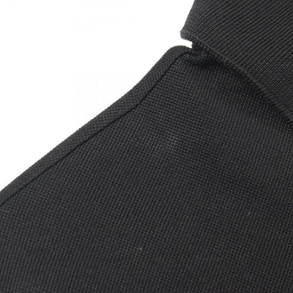 Louis Vuitton Polo Shirt LV Circle Logo Embroidery Short Sleeve Black Cotton — view 6