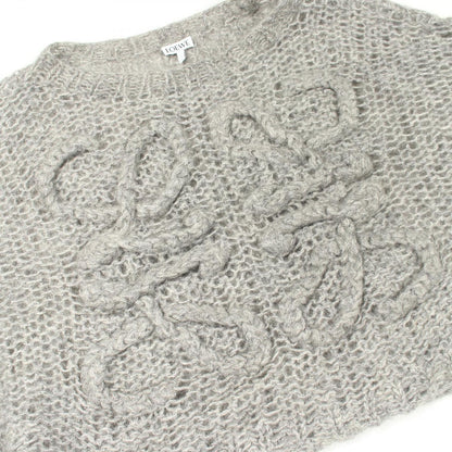 Loewe Knit Anagram Sweater Gray Wool — view 5