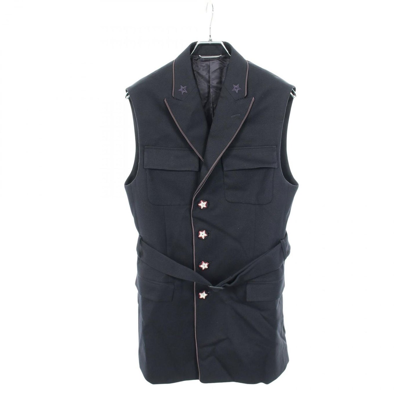 Dior Vest Peter Doig Star Embroidery Wool