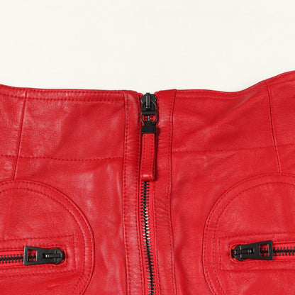 Dior Skirt Zip Leather — view 5