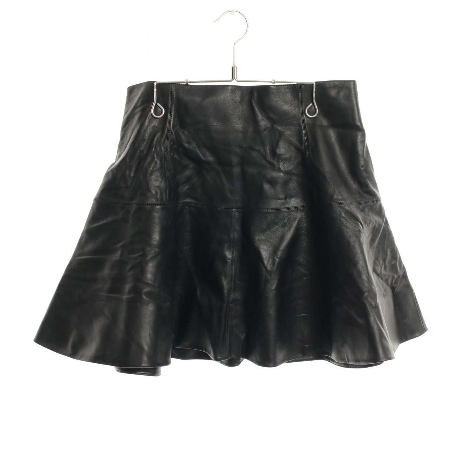 Dior Skirt Leather Black
