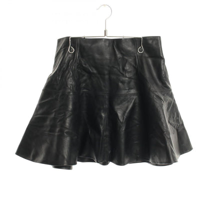 Dior Skirt Leather Black