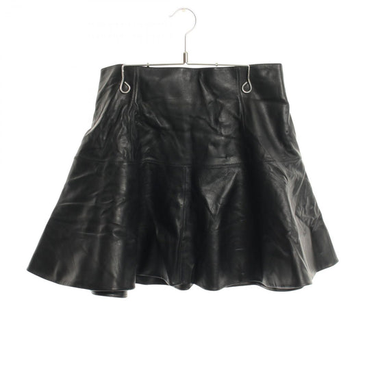 Dior Skirt Leather Black