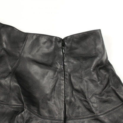 Dior Skirt Leather Black — view 5