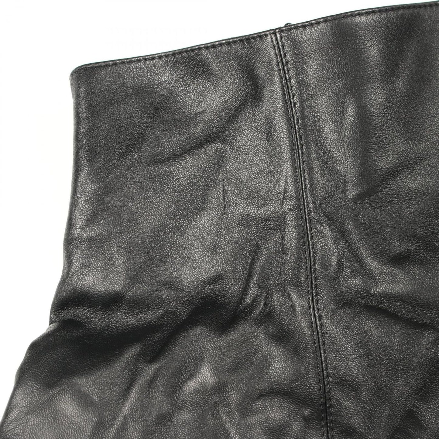 Dior Skirt Leather Black — view 7